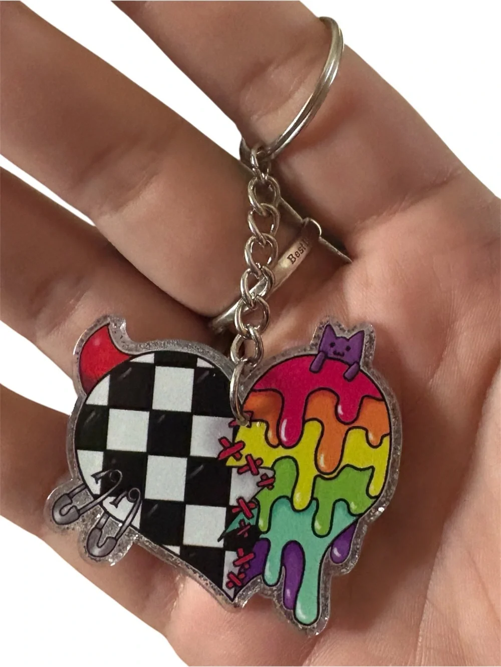 Glitter Keychains